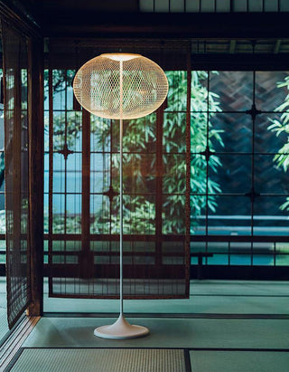 Ilsolyre Lampadaire en Maille Industrielle