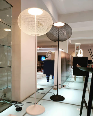 Ilsolyre Lampadaire en Maille Industrielle
