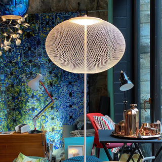 Ilsolyre Lampadaire en Maille Industrielle