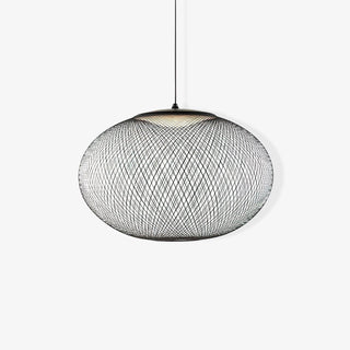 Lustra Suspension Lampe Maille Noire