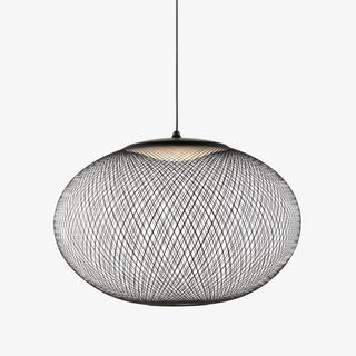 Lustra Suspension Lampe Maille Noire