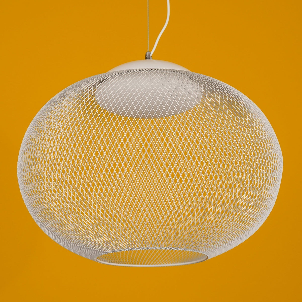 Viananne Suspension Lampe Maille Noire