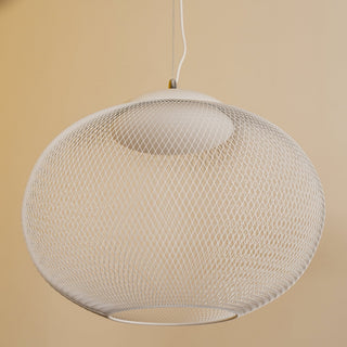 Lustra Suspension Lampe Maille Noire