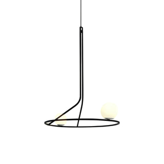 Ilthael Lustre Moderne Minimaliste en Laiton et Verre