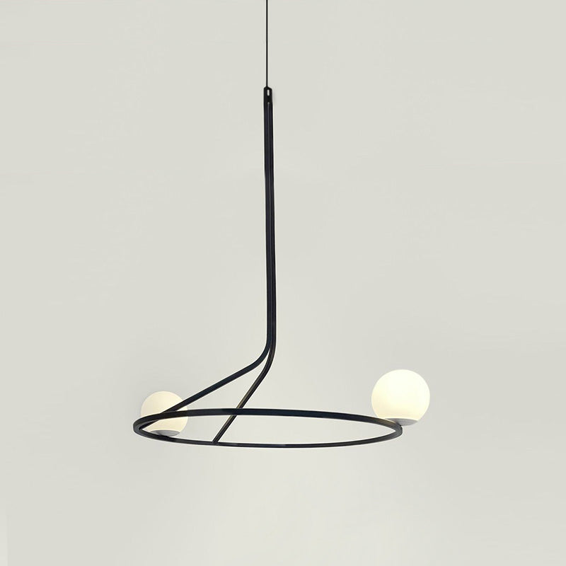 Ilthael Lustre Moderne Minimaliste en Laiton et Verre