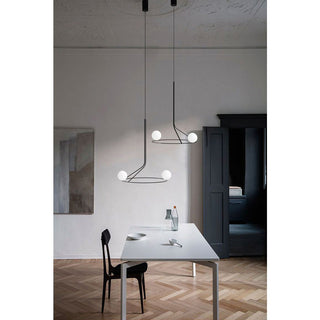 Ilthael Lustre Moderne Minimaliste en Laiton et Verre