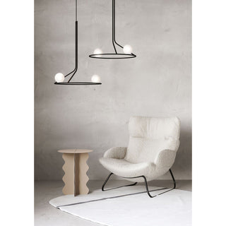 Ilthael Lustre Moderne Minimaliste en Laiton et Verre