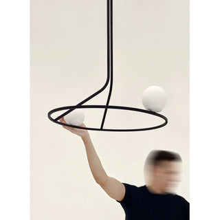 Ilthael Lustre Moderne Minimaliste en Laiton et Verre