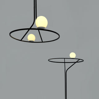 Ilthael Lustre Moderne Minimaliste en Laiton et Verre