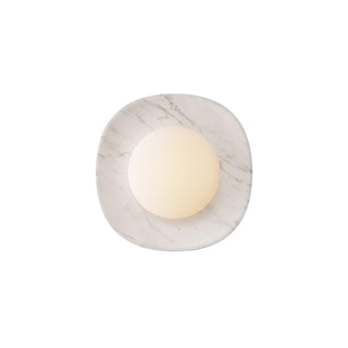 Cinoreth Applique Murale Moderne Minimaliste en Verre et Marbre