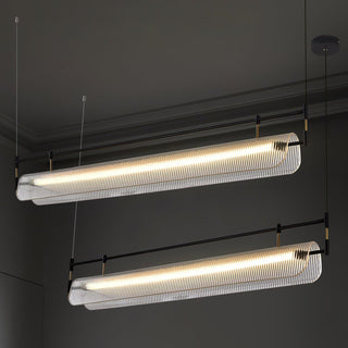 Lustra Lustre Linéaire en Acrylique Long