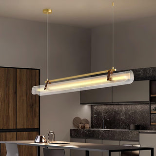 Lustra Lustre Linéaire en Acrylique Long