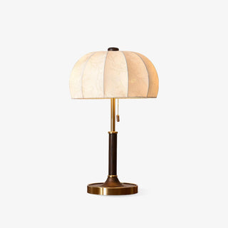 Nalemu en Bois Tissu Rétro pour Lampe de Table