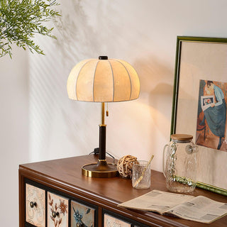 Nalemu en Bois Tissu Rétro pour Lampe de Table