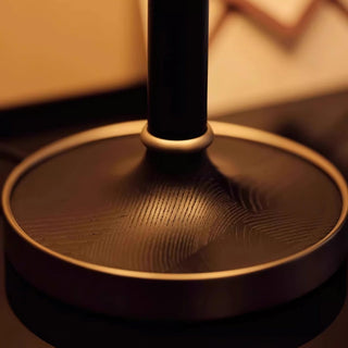 Nalemu en Bois Tissu Rétro pour Lampe de Table