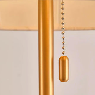 Nalemu en Bois Tissu Rétro pour Lampe de Table