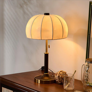 Nalemu en Bois Tissu Rétro pour Lampe de Table