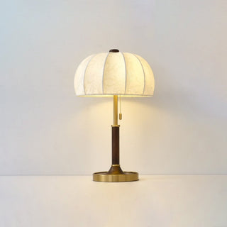 Nalemu en Bois Tissu Rétro pour Lampe de Table