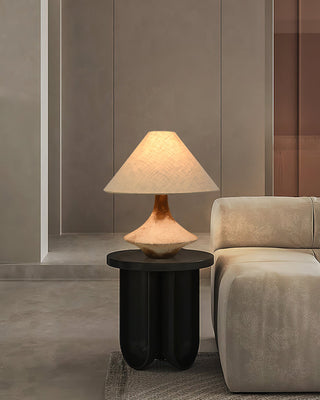 Navoer Lampe de Table en Tissu d'Art