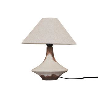 Navoer Lampe de Table en Tissu d'Art
