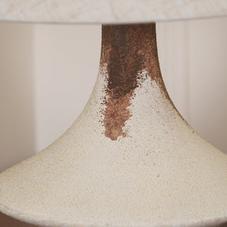 Navoer Lampe de Table en Tissu d'Art