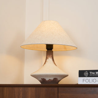 Navoer Lampe de Table en Tissu d'Art