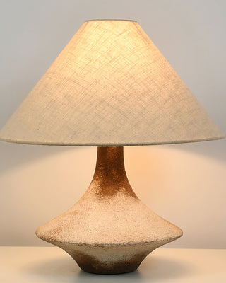 Navoer Lampe de Table en Tissu d'Art