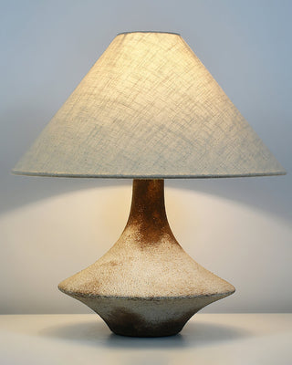 Navoer Lampe de Table en Tissu d'Art