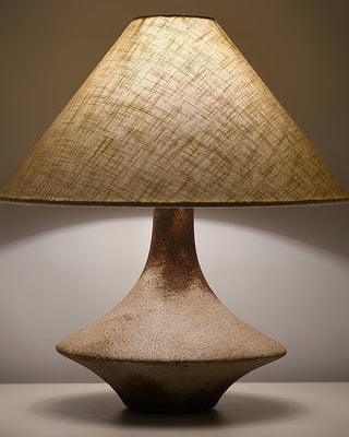 Navoer Lampe de Table en Tissu d'Art
