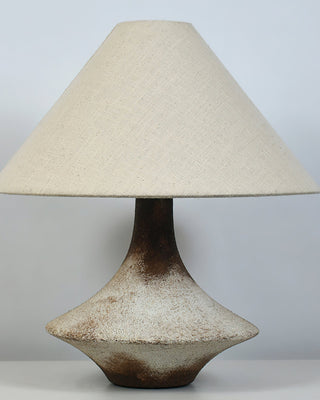 Navoer Lampe de Table en Tissu d'Art
