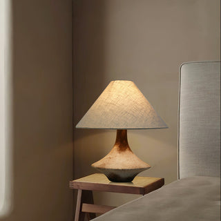 Navoer Lampe de Table en Tissu d'Art