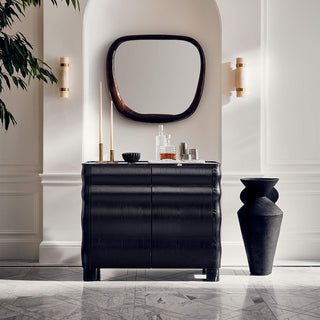 Zavaran Applique Murale Moderne Minimaliste en Métal et Onyx