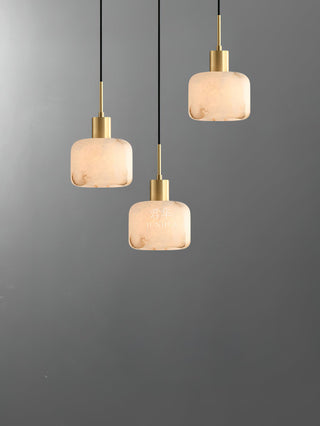 Eliriel Petite Suspension en Albâtre Naturel
