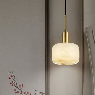 Eliriel Petite Suspension en Albâtre Naturel