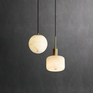 Eliriel Petite Suspension en Albâtre Naturel