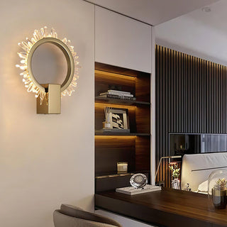 Willa Applique Murale Cristal Moderne
