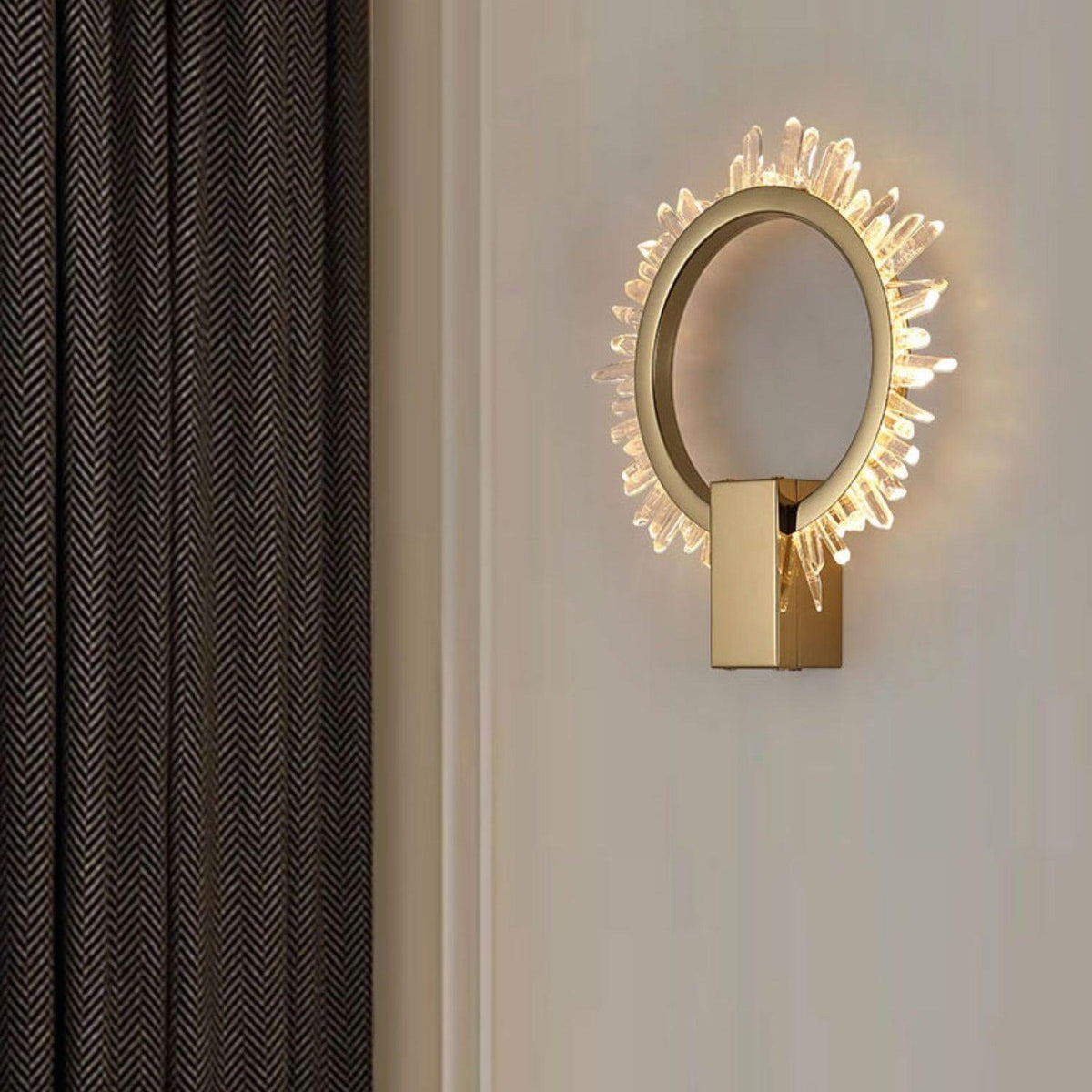 Laurora Applique Murale Cristal Moderne