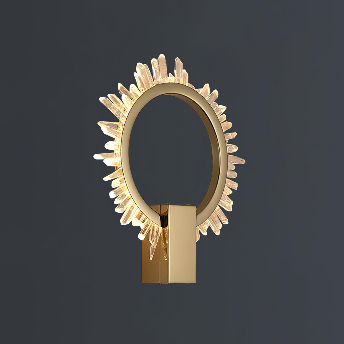 Laurora Applique Murale Cristal Moderne