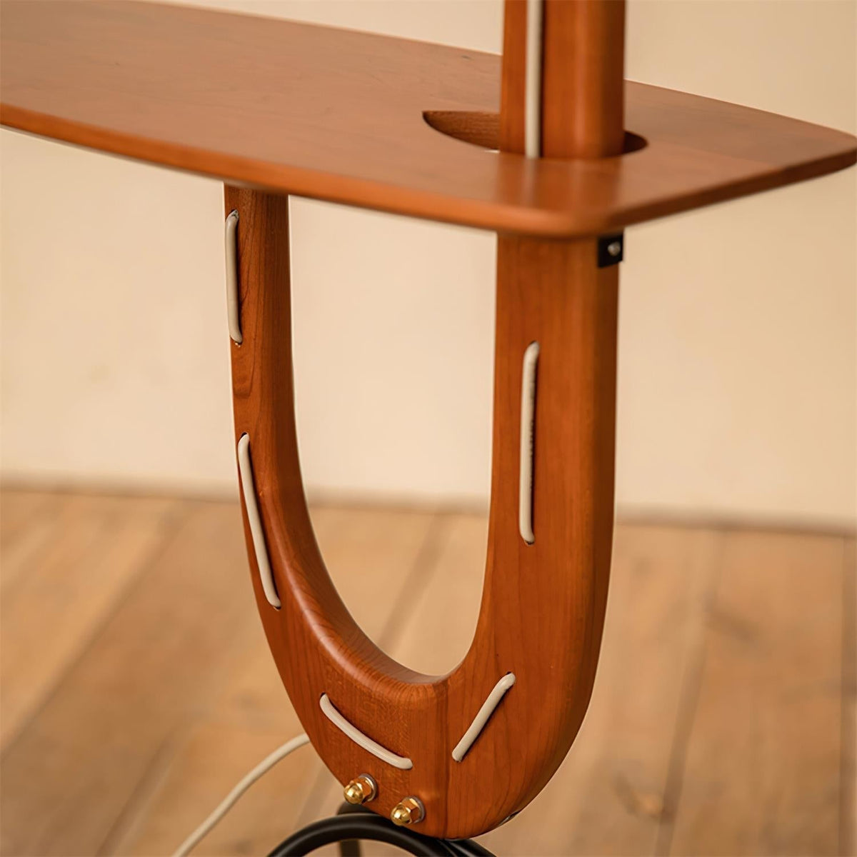 Lople Lampadaire en Bois