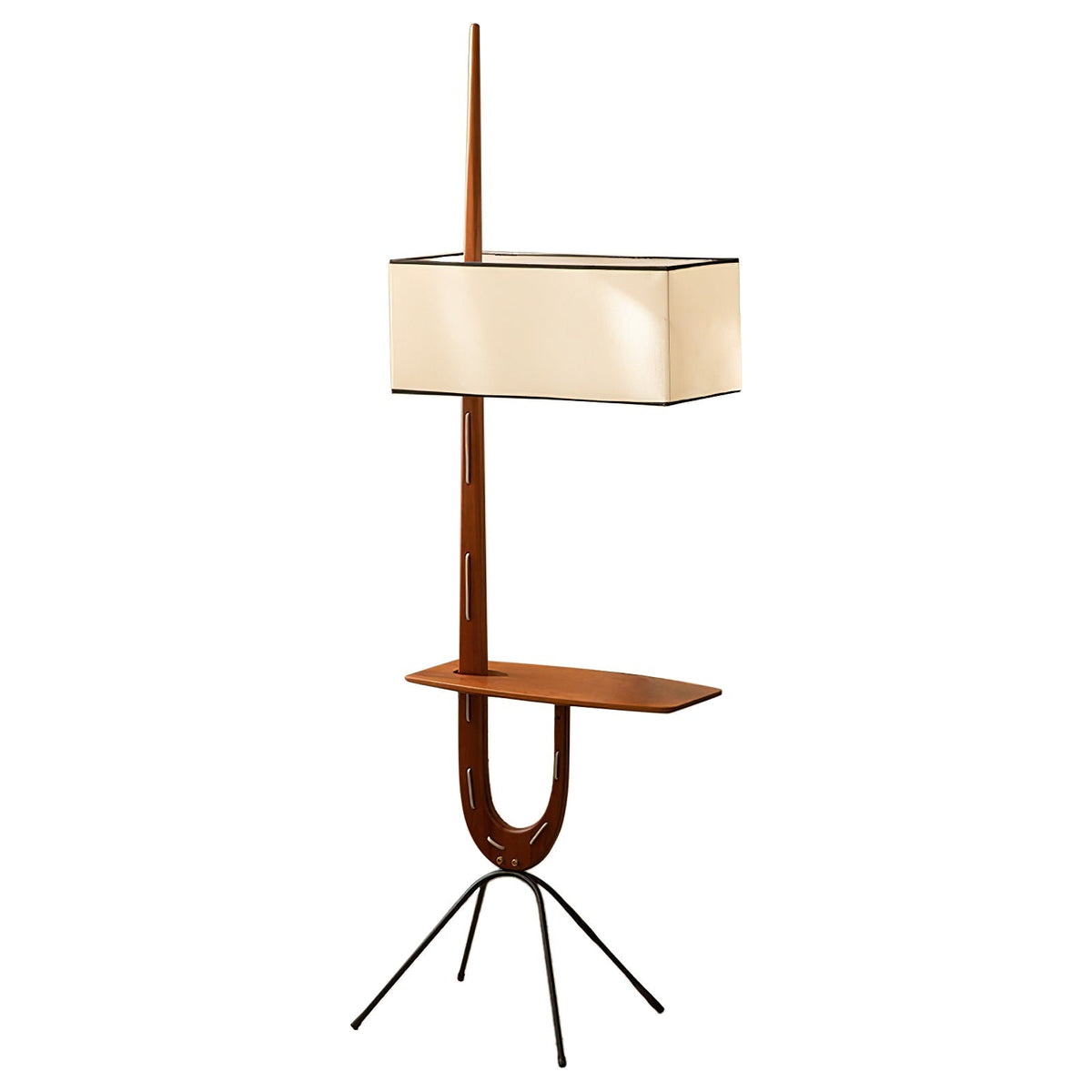 Lople Lampadaire en Bois