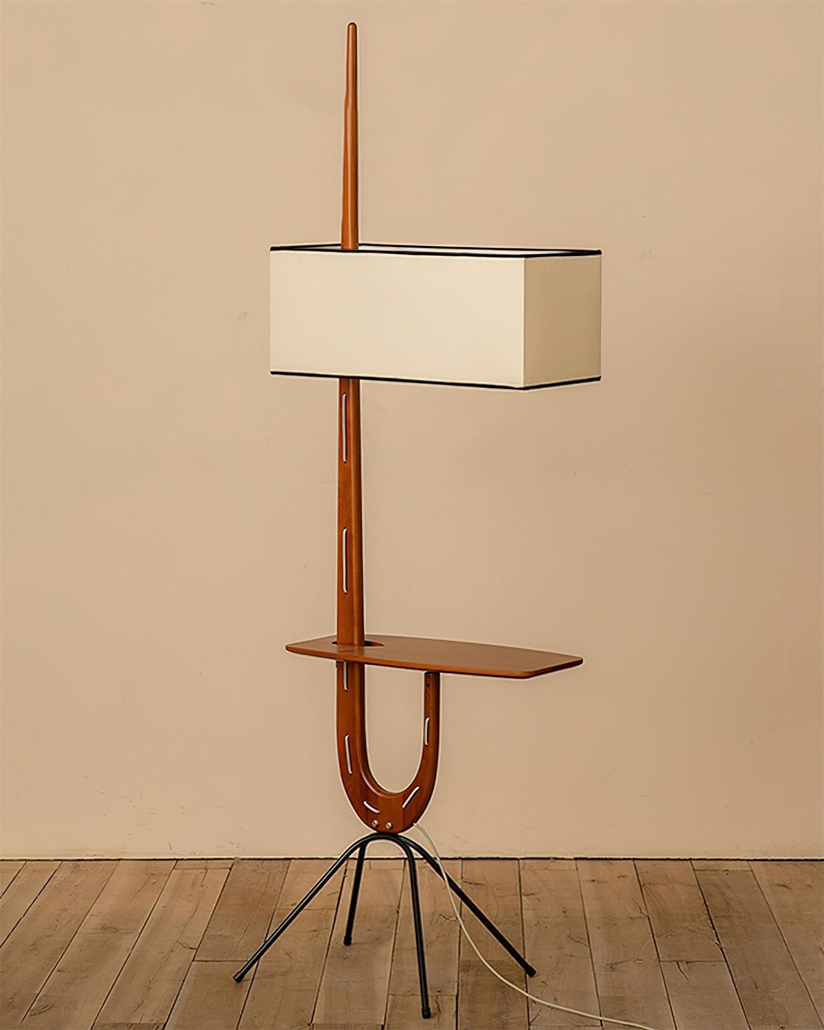 Lople Lampadaire en Bois