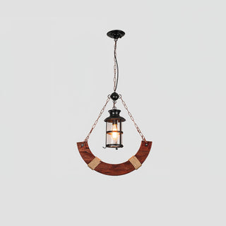 Aurzorir Lustre Bois Vintage