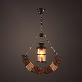 Aurzorir Lustre Bois Vintage