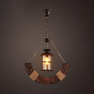 Aurzorir Lustre Bois Vintage