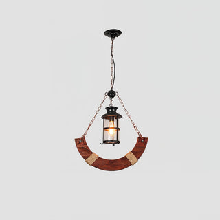 Aurzorir Lustre Bois Vintage