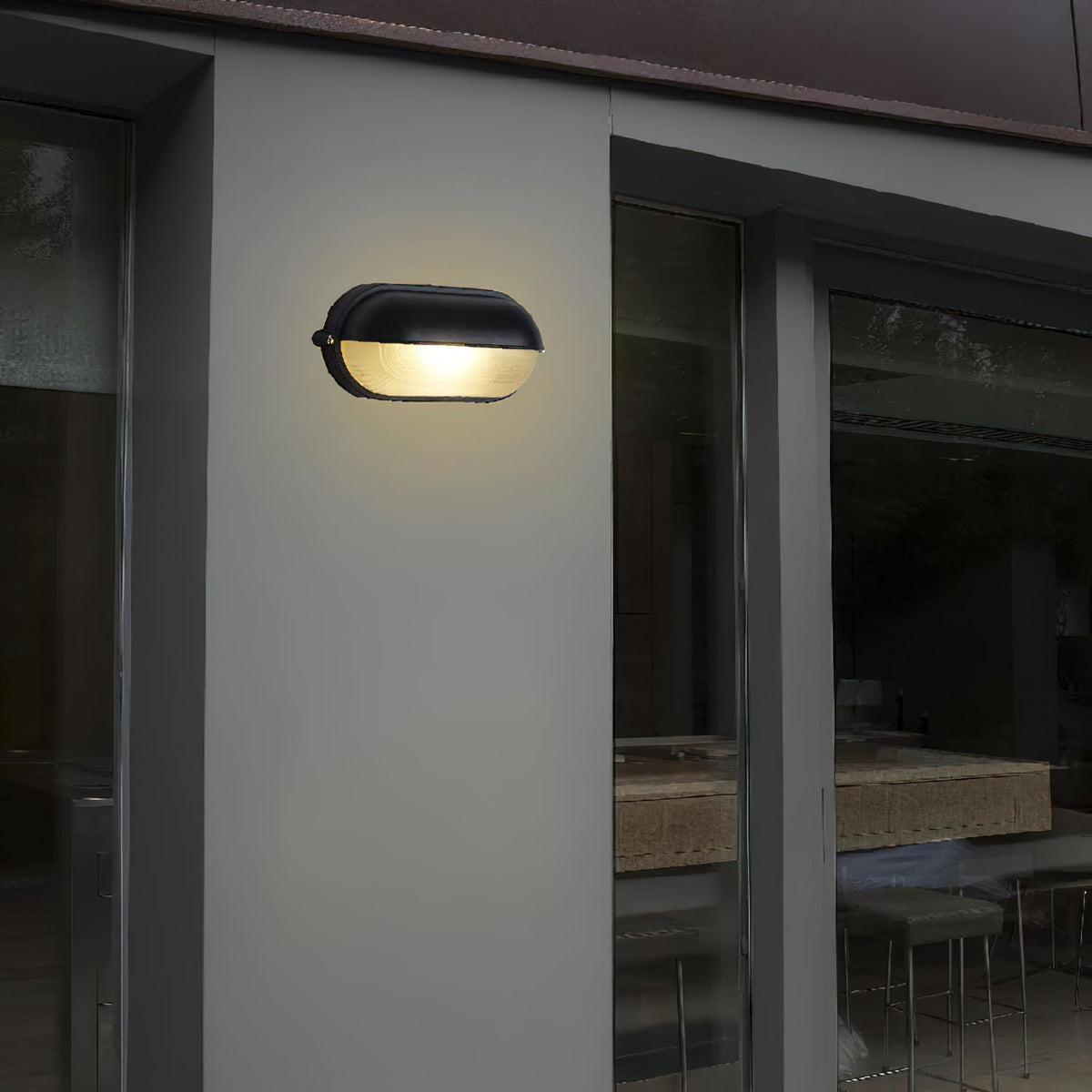 Kovivar Lampe Murale Vintage Industrielle en Métal pour l'Extérieur-Cielum