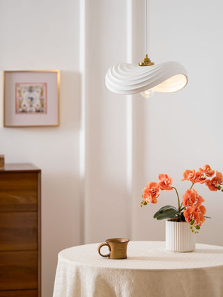 Lila Suspension Moderne en Résine