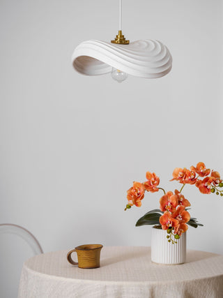 Lila Suspension Moderne en Résine