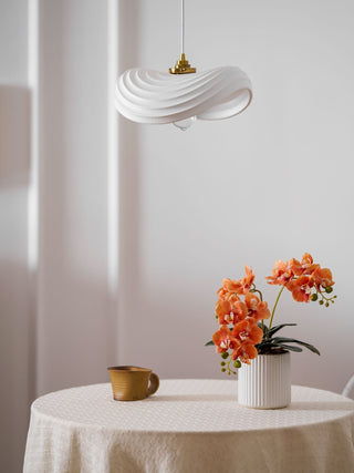 Lila Suspension Moderne en Résine