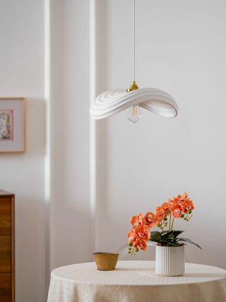 Lila Suspension Moderne en Résine
